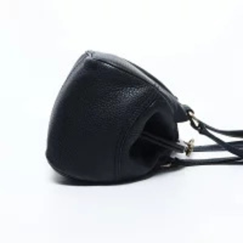 Celine leather shoulder bag clasp closure black - Picture 5 of 13
